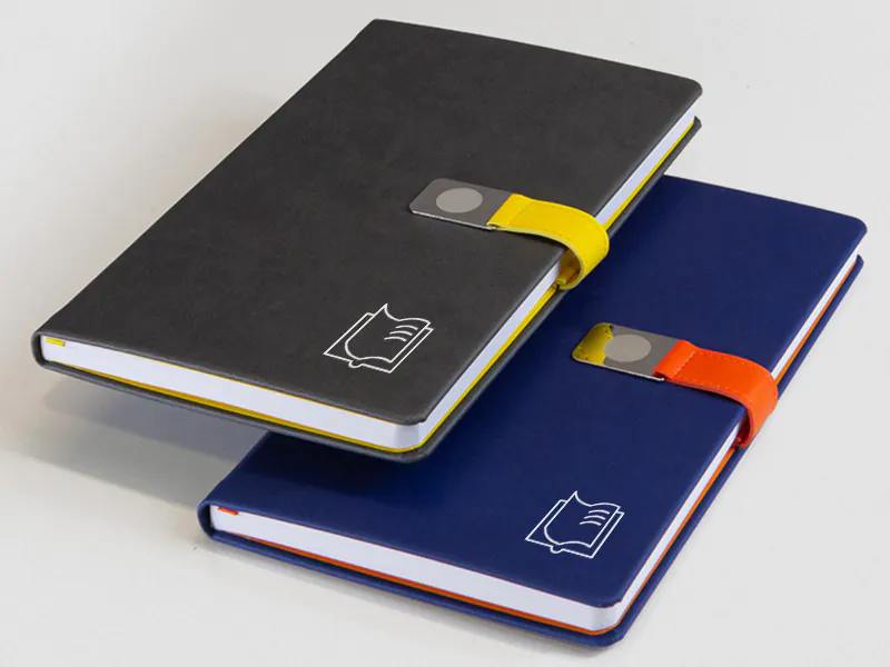 Agendas al por mayor con cierre metálico magnético