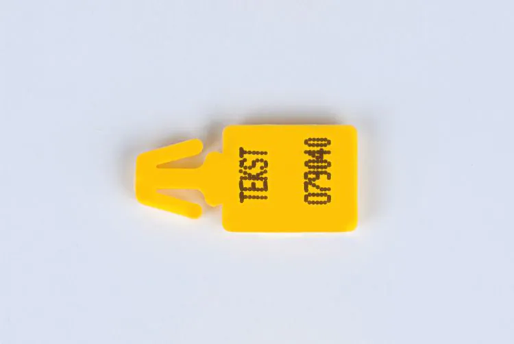 Precintos de flecha para sobres de EPS sellados